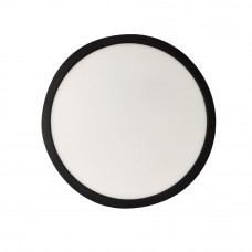 Світильник LED Violux ДББ MILLENNIUM BL 38W 4200K IP20 круг чорний ( 361238 )