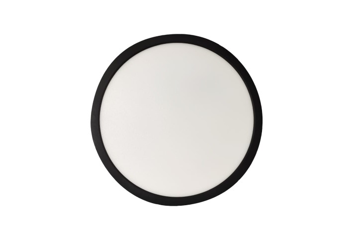 Світильник LED Violux ДББ MILLENNIUM BL 38W 4200K IP20 круг чорний ( 361238 )