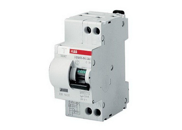 Дифавтомат ABB DS 951 AC-C10/0,03A