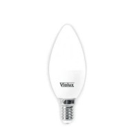 Лампа світлодіодна BASIS C37 7W E14 6400K Violux ( 821592 )