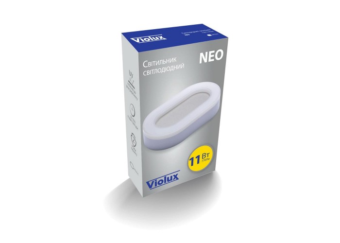 Світильник LED Violux НББ NEO овал 11W 4000K IP65 ( 242221 )