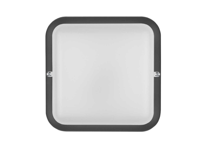 Світильник LED Violux НББ POLO UA антрацит MW sensor 12W 5000K IP54 ( 243443 )