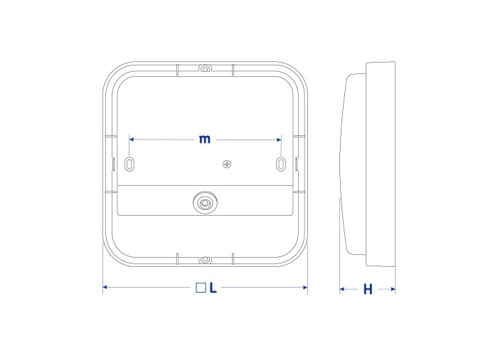 Світильник LED Violux НББ POLO UA антрацит MW sensor 12W 5000K IP54 ( 243443 )