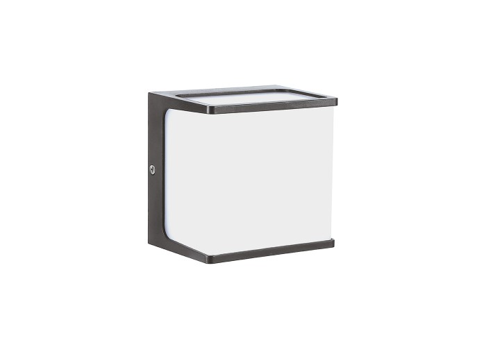 Світильник фасадний Violux CUBE 8W 4200K 600Lm ІР65 чорний ( 500430 )