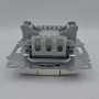 Вимикач ELBI ZIRVE Fixline білий 1кл проміжний ( 501-010201-214 )