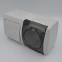 Вимикач EVA сірий 1кл + Розетка з заземленням з кришкою IP54 ( 554-011500-920 )