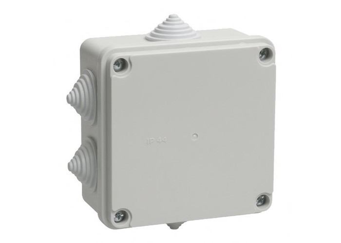 Коробка розподільча IEK 100х100х50 сіра КМ41234 ( UKO11-100-100-050-K41-55 )