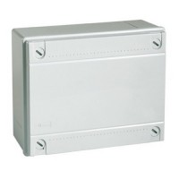 Коробка розподільча ДКС 120х80х50 сіра гладка IP56 ( 53910 )