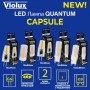 Лампа світлодіодна QUANTUM Capsule ceramic G9 6W 4500K Violux ( 816500 )
