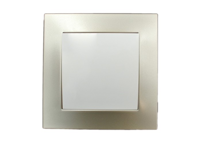 Рамка ELBI VEGA Silverline титан 1-на (510-011400-271)