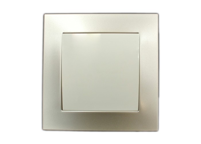 Рамка ELBI VEGA Silverline титан 1-на (510-011400-271)