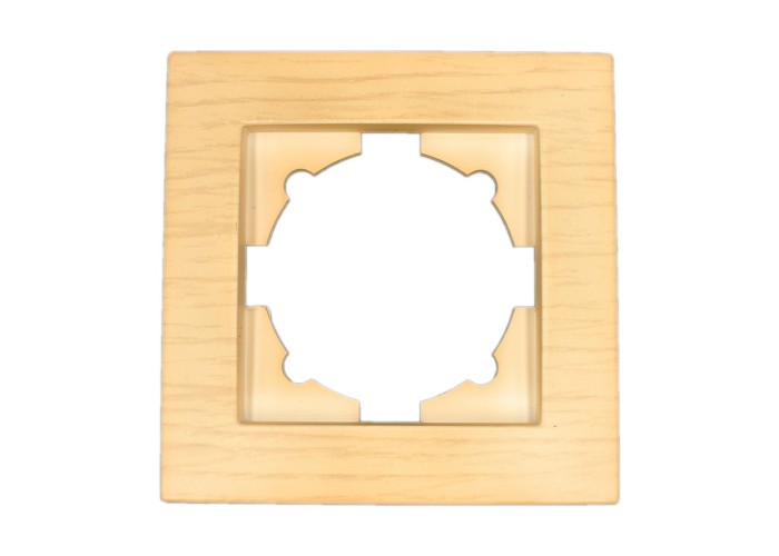 Рамка ELBI VEGA Woodline клен 1-на (510-012700-271)