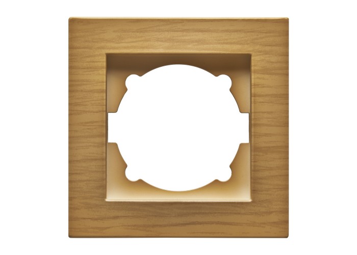 Рамка ELBI VEGA Woodline клен 1-на (510-012700-271)