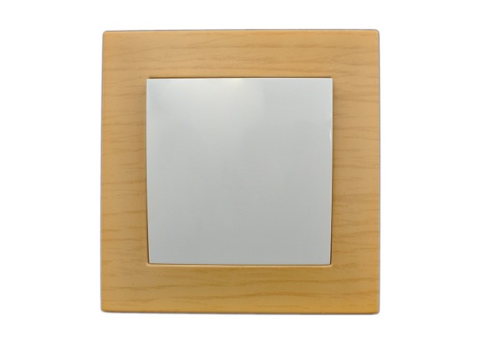 Рамка ELBI VEGA Woodline клен 1-на (510-012700-271)