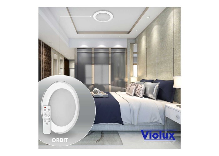 Светильник LED smart ORBIT+пульт 60W 3000-6000K IP20 круг  (220275)