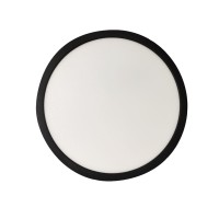 Світильник LED Violux ДББ MILLENNIUM BL 26W 4200K IP20 круг чорний ( 361226 )