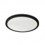 Світильник LED Violux ДББ MILLENNIUM BL 26W 4200K IP20 круг чорний ( 361226 )