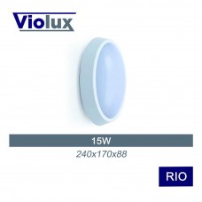 Світильник LED Violux НББ RIO 15W 5000K IP64 ( 243331 )