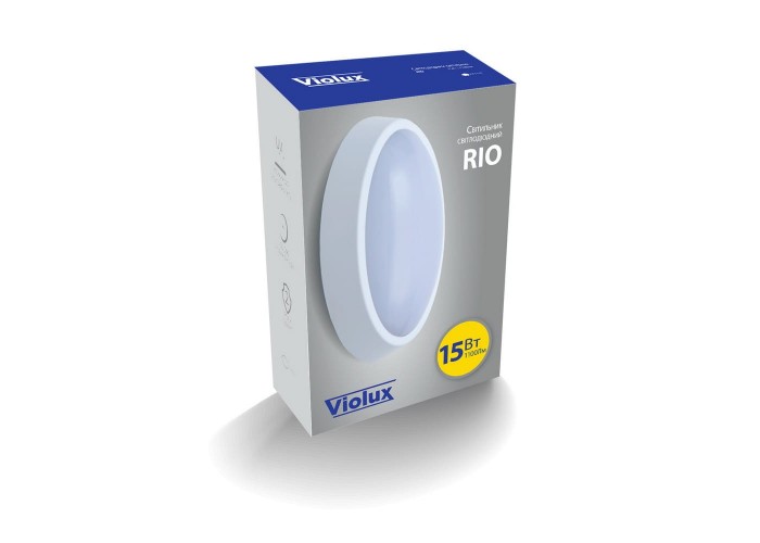 Світильник LED Violux НББ RIO 15W 5000K IP64 ( 243331 )