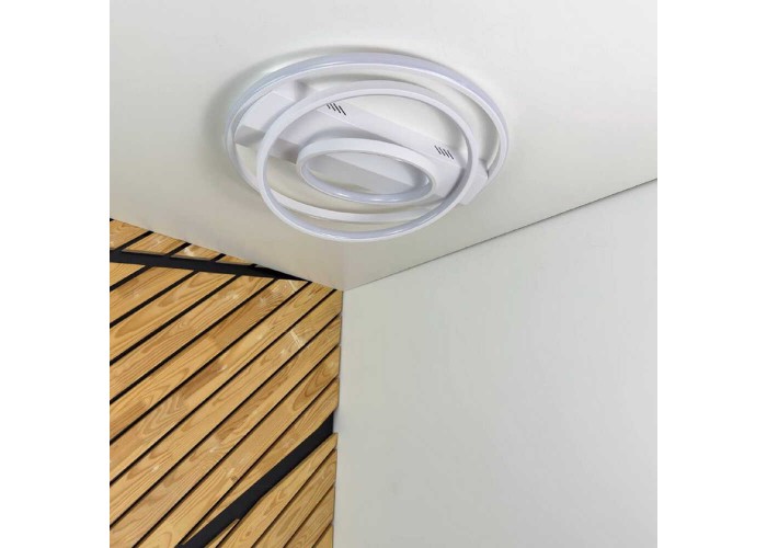 Світильник LED smart NITRO+пульт 100W 3000-5000K IP20 білий круг ( 220845​ )