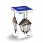 Світильник садово-парковий Violux Paris-H антична бронза 60W Е27 IP44 ( 500080 )