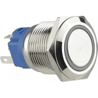 Кнопка Аско-Укрем TYJ 19-271 1NO+1NC 24В з підсвічуванням зелена (A0140010138)