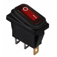Клавишный переключатель kcd3-101wn r/b, Аско [a0140040036]