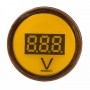 Цифровой dc вольтметр, ad22-22 DVM желтый 5-30В, Аско [a0190010013]