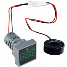 Цифровий вимірювач струму Аско-Укрем ED16-22FAD 0-100А зелений (A0190010039)