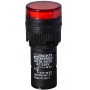 Светосигнальная арматура (светодиодный индикатор) ad16-16ds красная 220v ac, Аско [a0140030050]