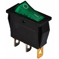 Клавишный переключатель kcd3-101n gr/b, Аско [a0140040028]