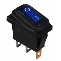 Клавишный переключатель kcd3-101wn bl/b, Аско [a0140040038]