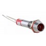 Светосигнальная арматура ad22c-6 красная 220v ac, Аско [a0140030097]