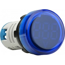 Цифровий вимірювач напруги Аско-Укрем ED16-22VD 30-500В АС синій (A0190010019)
