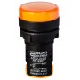 Светосигнальная арматура (светодиодный индикатор) ad22-22ds желтая 220v ac, Аско [a0140030046]