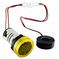 Цифровий вимірювач струму Аско-Укрем ED16-22AD 0-100А жовтий (A0190010029)