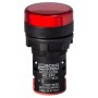 Светосигнальная арматура (светодиодный индикатор) ad22-22ds красная 24v ac/dc, Аско [a0140030047]