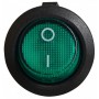 Клавишный переключатель kcd1-5-101n gr/b круглый, Аско [a0140040072]