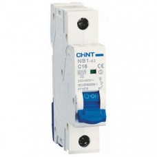 Автоматичний вимикач Chint NB1-63H 1P C10 10кА DB (179782)