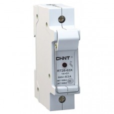 Тримач запобіжників Chint NRT28-32X 1P до 32А 10х38мм з індикацією (520468)