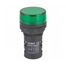 Індикатор Chint ND16-22D/2 AC/DC 230В зелений (593077)