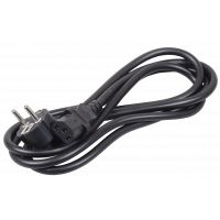 Кабель электропитания pdu, 3х1,5, 1м, с разъёмами С13-нем.ст, иек [pc-c13d-1m]
