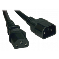 Кабель электропитания pdu, 3х1,5, 2м, с разъёмами С13-c14, иек [pc-c13c14-2m]