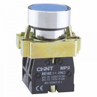 Кнопка управления np2-ba51 без подсветки желтая 1hb ip40,Chint [573959]