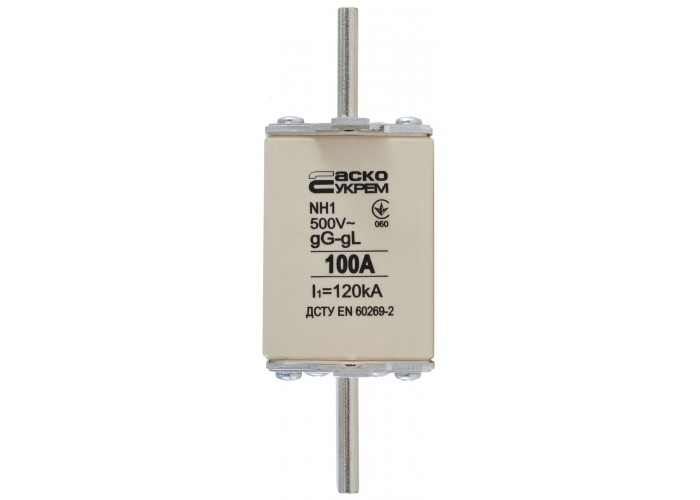 Предохранитель ножевой плавкий nh1 100A gg, Аско [a0050010028]