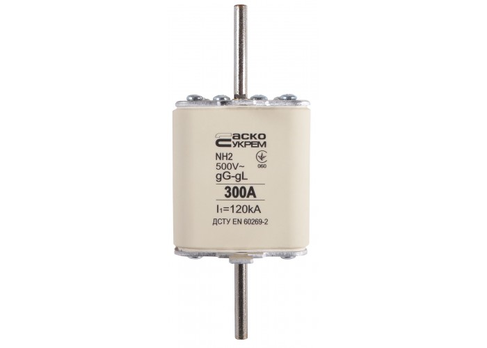 Предохранитель ножевой плавкий nh2 300A gg, Аско [a0050010043]