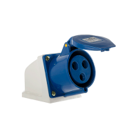 Силовий роз`єм ECOHOME ECO-123 2Р+РЕ 32А/3 (ECO016010022)