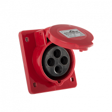 Силовий роз`єм ECOHOME ECO-414 3Р+РЕ 16А/4 (ECO016010008)