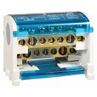 Нульова ізольована шина Chint HC-016/407 100А в корпусі (10111)