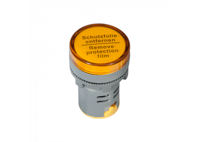 Сигнальная eco ad22-22smd желтая 220v ac, Аско [eco090010010]